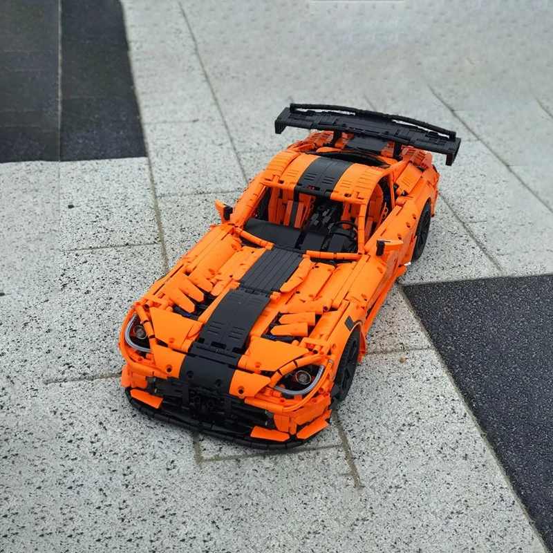 3141 Uds. MOC Dodge Viper ACR modelo técnico bloques de construcción construcción regalos de navidad DIY juguete educativo ladrillo niños cumpleaños