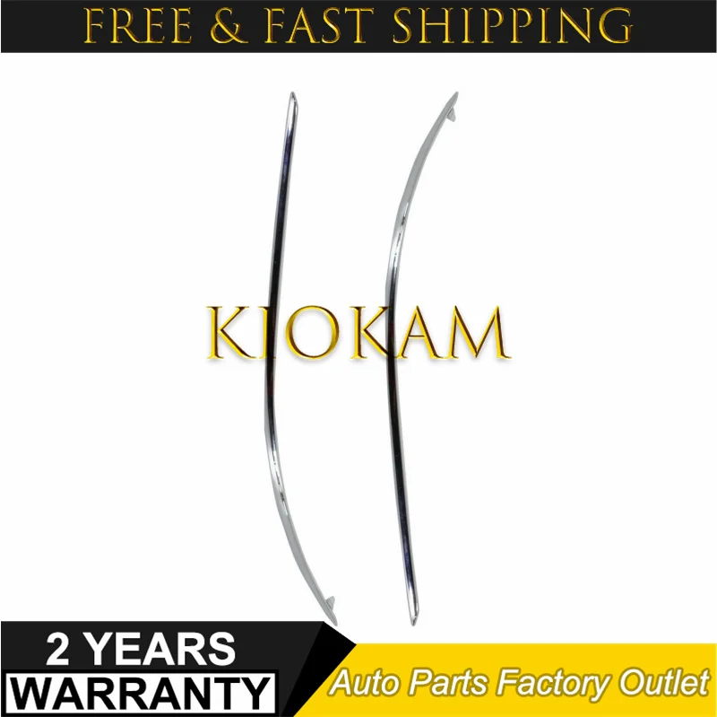 

Хромированная накладка на передний бампер Avantgarde LH RH A2048850821 2048850821 2048850721 для Mercedes-Benz W204 C300 C350 08-11