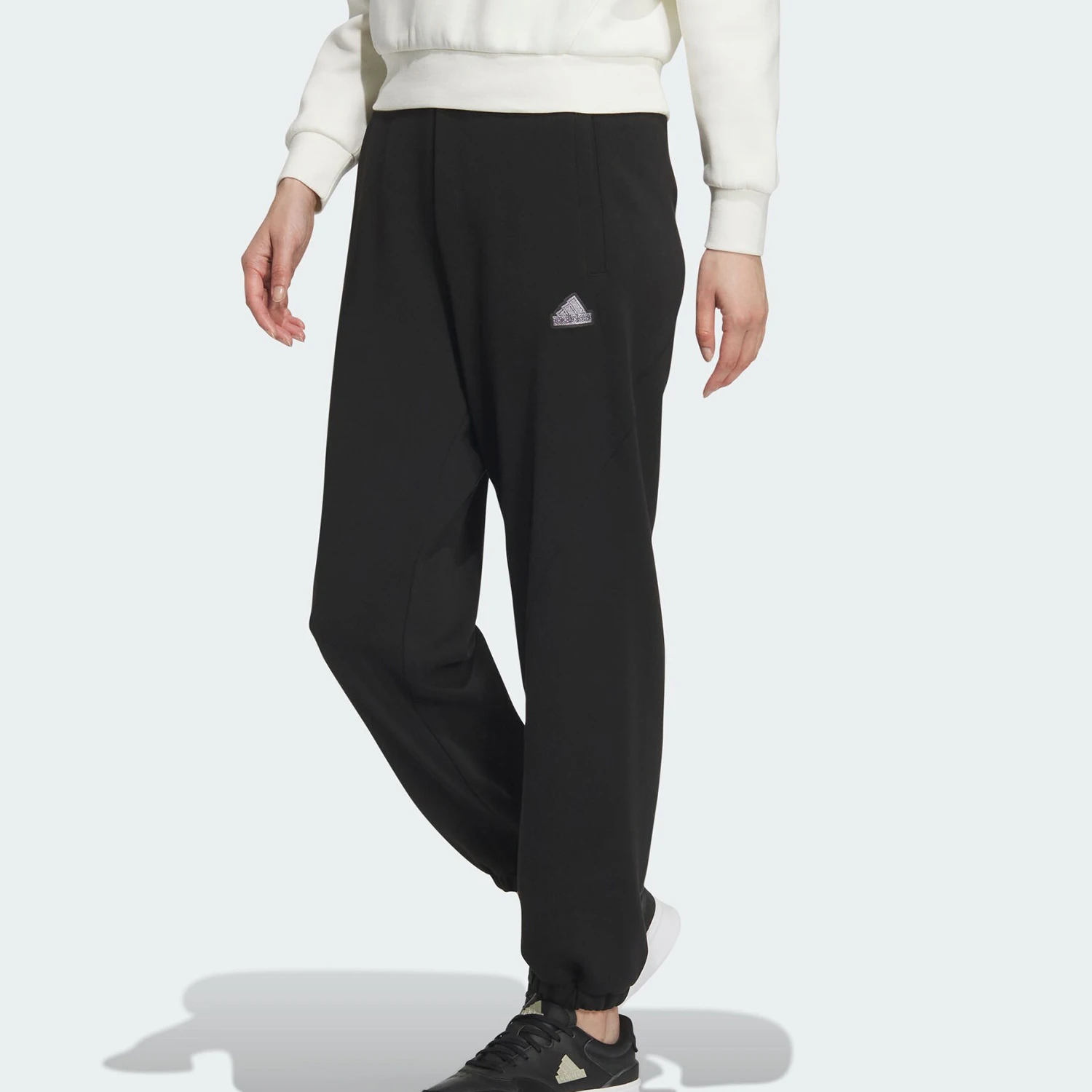Adidas genuine logo KN PNT women's casual sports ankle tied pants JJ3561