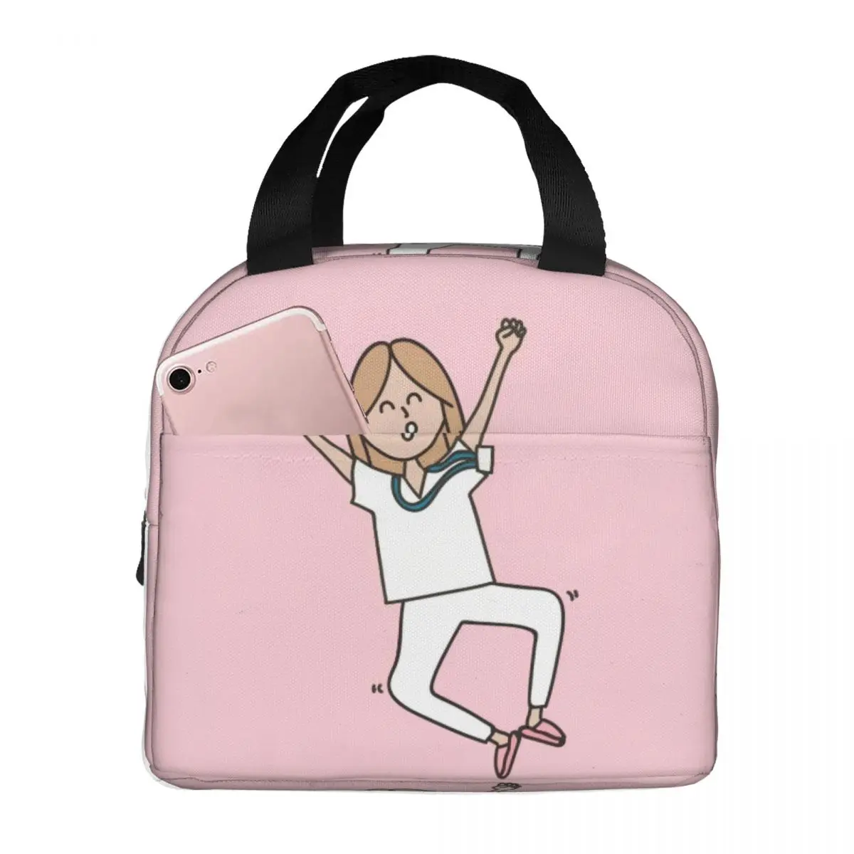 Doctors And Nurses Insulated Case Enfermera En Apuros Female Unique Work Food Container Multifunction