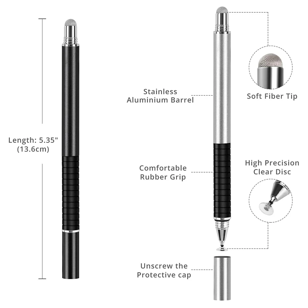 Tablets Stylus Pen for Touchscreen Devices Universal High Precision Stylus Pen for iPhone iPad Samsung fit for Writing Drawing