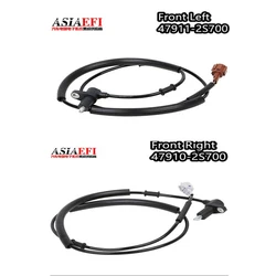 High quality 47910-2S700 47911-2S700 Front Left Right ABS Sensor Wheel Speed For Nissan Pick Up D22 1998-2015 Navara 2.5