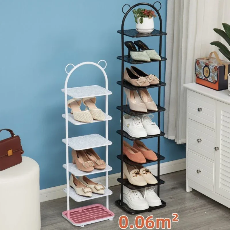 

Nordic Shoe Rack Simple Door Household Dormitory Small Narrow Shoe Rack Saving Space Shoes Cabinet Storage Living Room Furniture