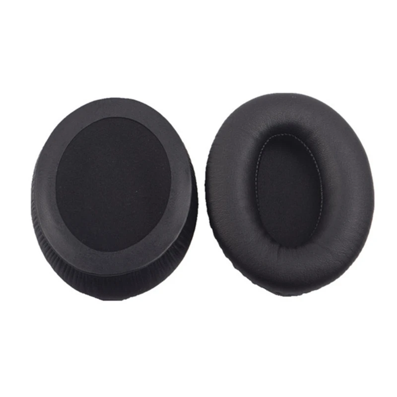 2PCS Leather Earpads Soft Foam Ear Pads Cushion Covers Replacement for Edifier H840 H841p Headphone