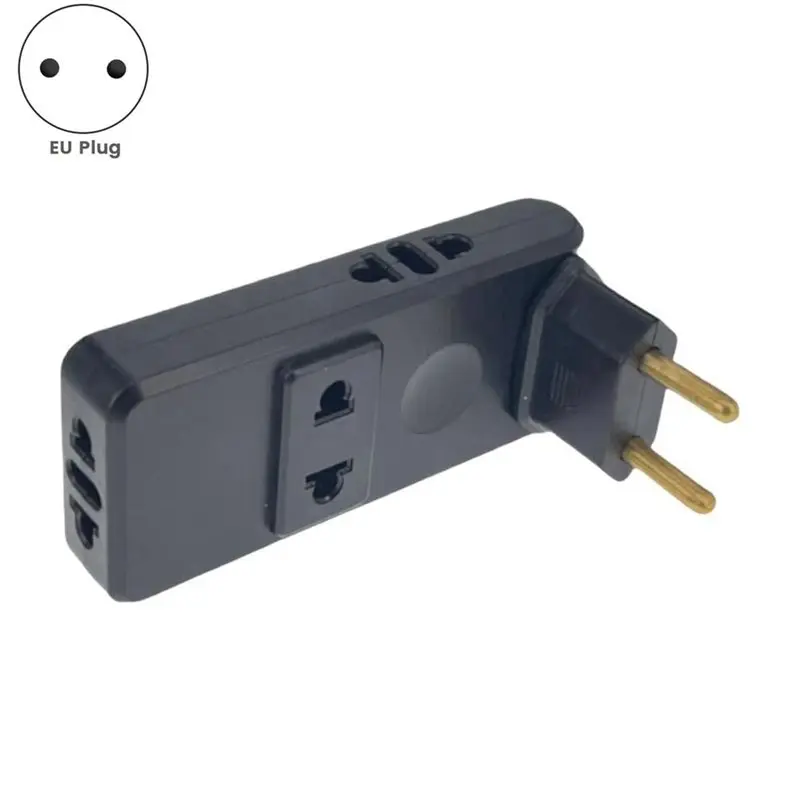 YANA50I 4 In 1 EU Plug Extenion Socket Foldable France Germany Spain Plug Converter AC Outlet US To EU Plug Adapter Sockets A
