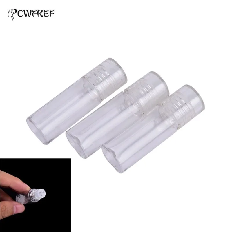 1/2/3/5Pc 3ml Container Screw Lid Makeup Box Plastic Empty Cosmetic Sifter Loose Powder Jars