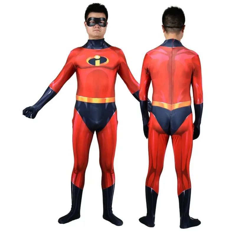 Disfraz de Elastigirl para Adultos y Niños, Violeta, Helen Dash, Bob Parr, Superhéroe, M8C9E0F2, Traje de Cuerpo Entero, Trajes Zentai, Halloween, Jum, Cosziy