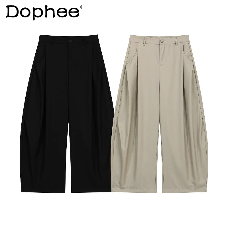 

Мужские и женские брюки 2026 года: новая весенняя коллекция, модные, в уличном стиле, однотонные, свободные, комфортные, с изогнутым кроем, на молнии, простые, дышащие