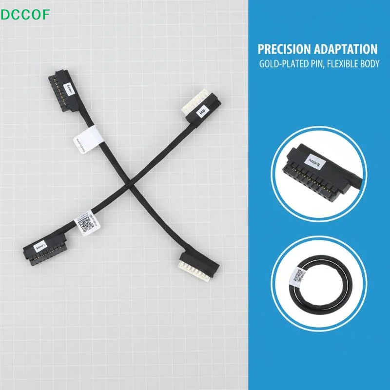 

2in1 07PR30 09MJG6 Черный разъем кабеля аккумулятора для ноутбука Latitude 3100 E3100 EDB10 Chromebook 11 3100