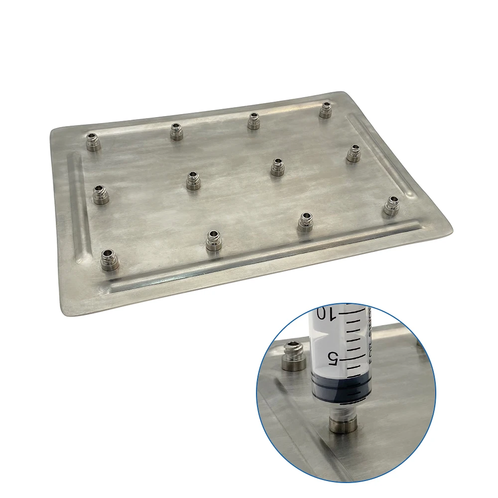 

Stainless Steel Syringe Bracket Syringe Racks With Cap Holder tool Liposuction Accessory Instrument