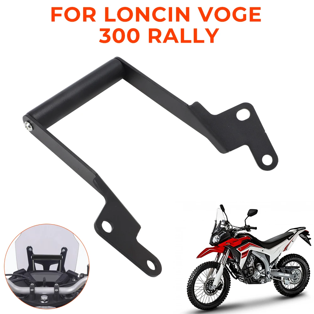 Support de plaque de navigation GPS pour LONCIN Tyge 300, support de téléphone portable, support de support, accessoires de moto, rallye 300