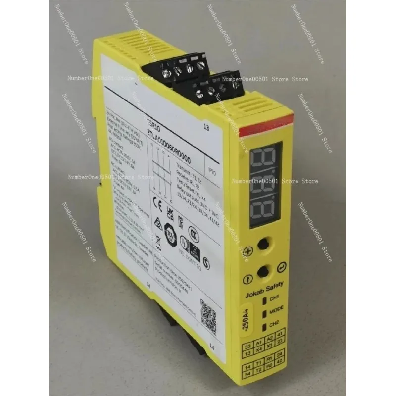 

Safety Relay TSR10 2TLA010060R0000 24VDC 3NO 1NC Timer 0-999s with Display Screw Terminals