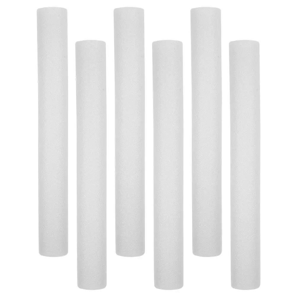 

6Pcs White Foam Cylinders 15.72 Inch High Density Floral Foam Sticks for DIY Flower Arrangements Wedding Decor Craft Supplies