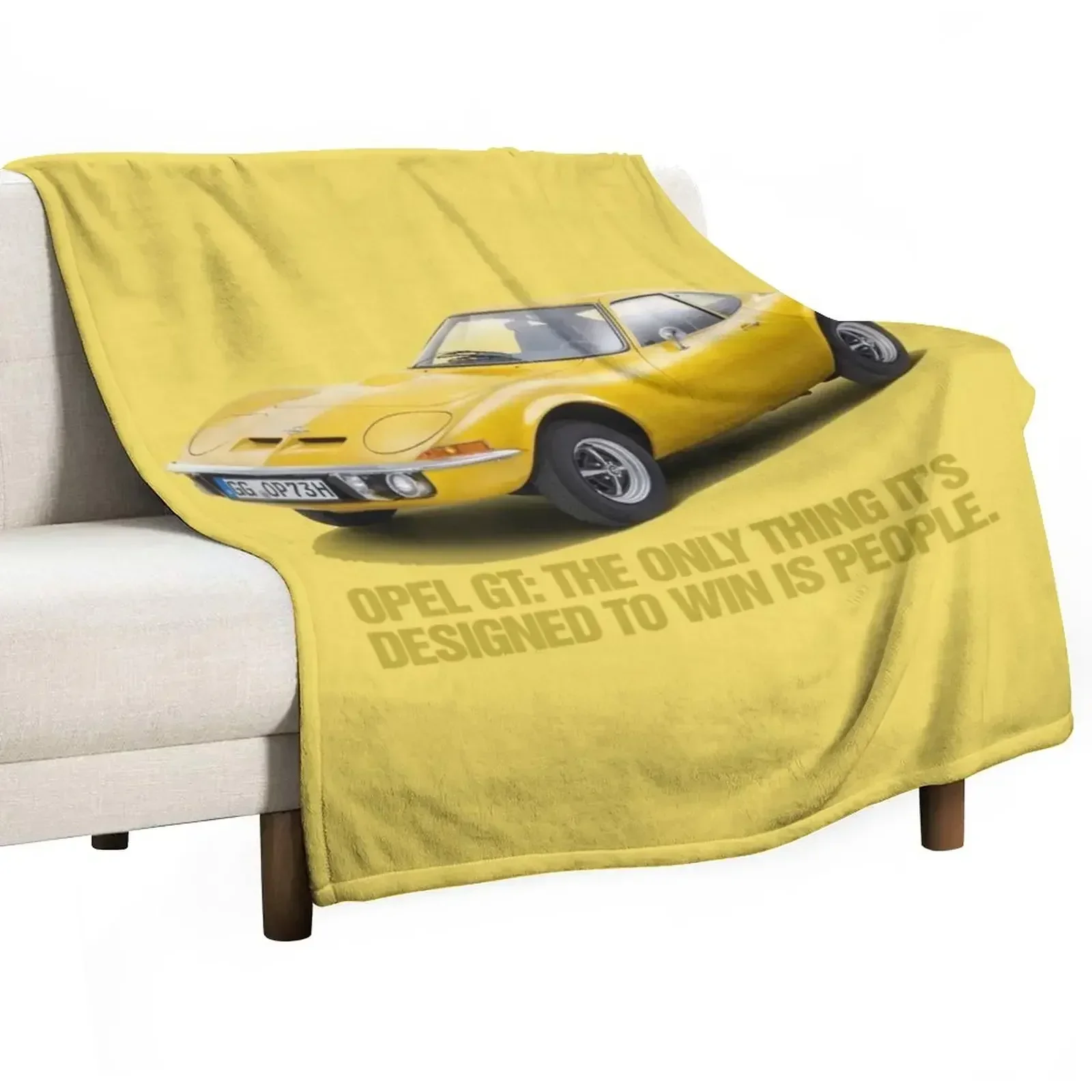 GERMAN GT - ADVERT Throw Blanket Soft Home Decor Blanket for Couch Bedroom