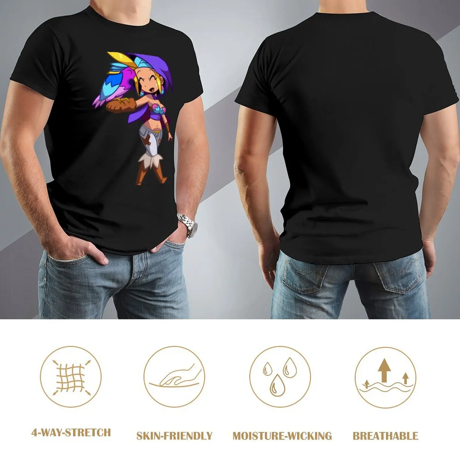Shantae |   Sky T-Shirt letnie ubrania zwierzęcy nadruk dla chłopców Koszulki męskie