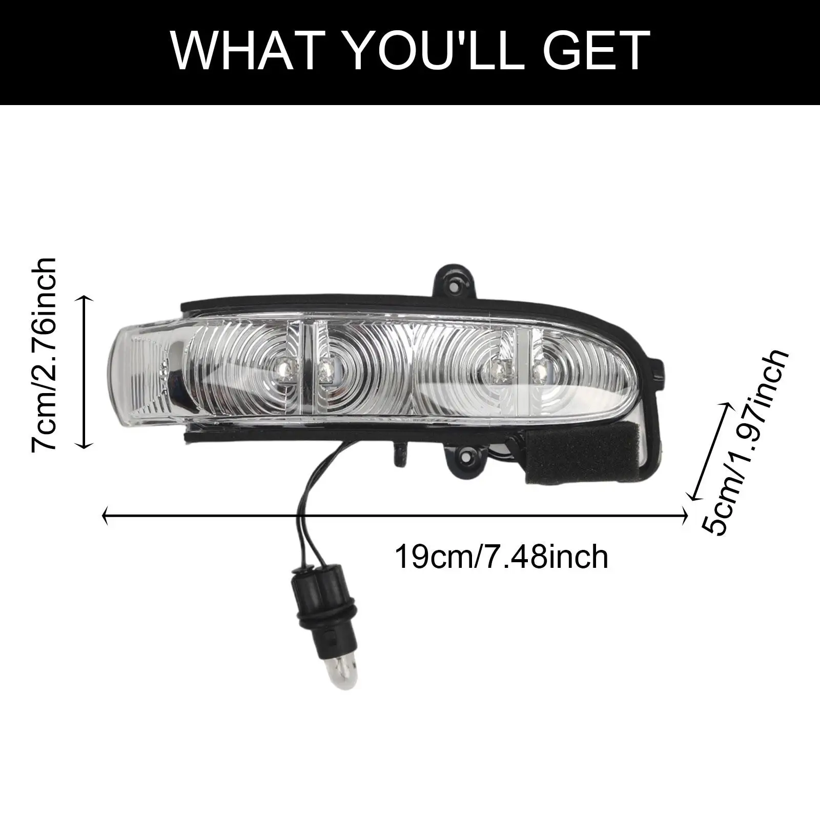 車のバックミラーターンシグナルライト 2038201421 A2038201421 実用的な車