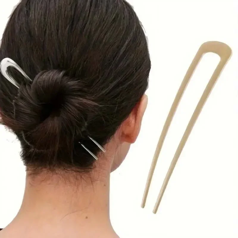 Jepit Rambut Berbentuk U Kepala Bakso Wanita Jepit Rambut Kepala Jepit Rambut Sederhana Jepit Rambut Modern Alat Penata Rambut