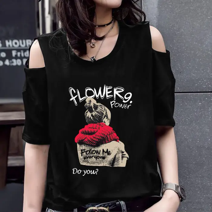 Sexy Clothes Women T-shirt Summer 100 Cotton Midi Korean Top Short Sleeve Graphic Aesthetic Loose Fashion Pulover T Shirt Casual