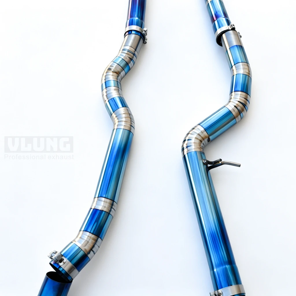 

High Performance Titanium Valved Exhaust for BMW M440i 3.0T 2020-2026 Lightweight Titanium Alloy