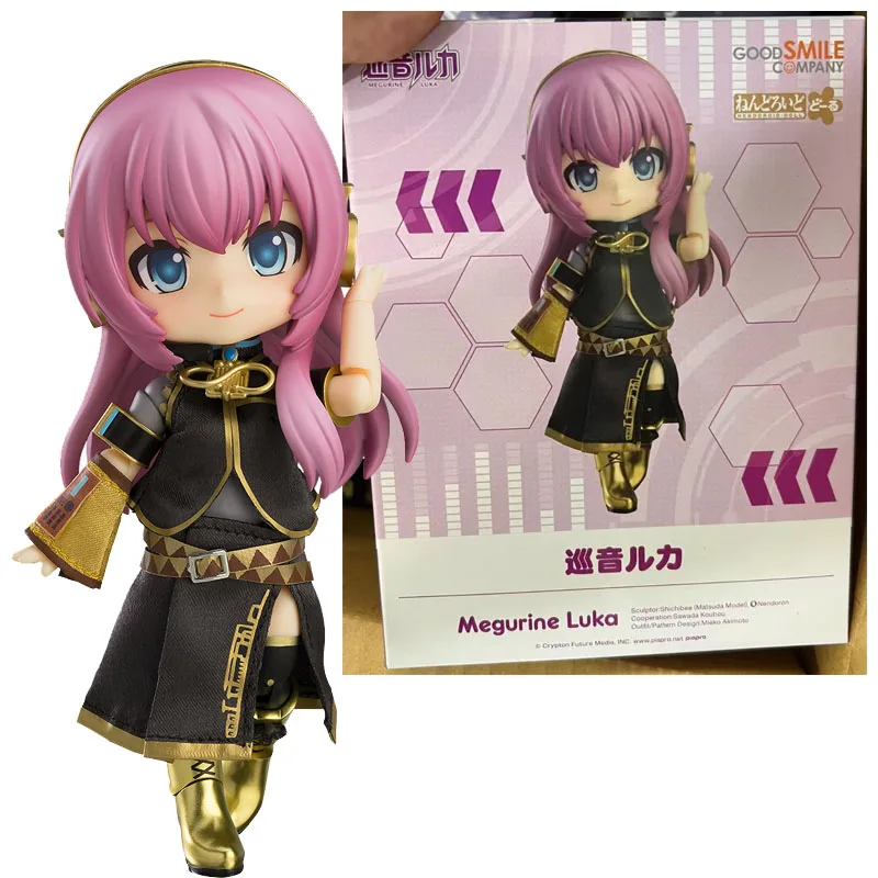 Good Smile Original GSC Nendoroid DOLL Vocaloid Piapro Megurine Luka Anime Action Figures Toys for Boys Girls Kids Gift