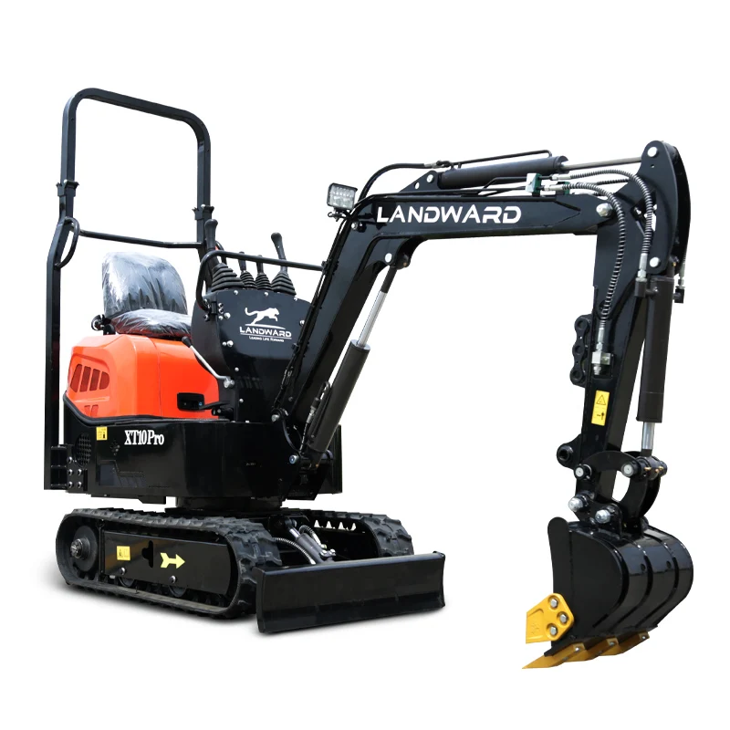 CE EPA EURO5 Engine Mini Excavators Price Fast delivery Multifunctional Mini Excavator Machine 1 Ton Mini Garden Excavator