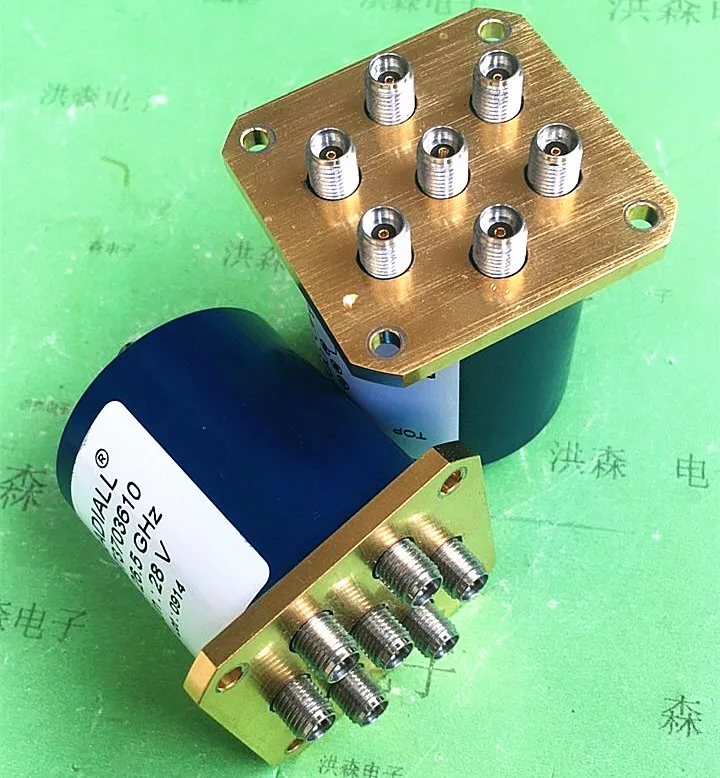 RADIALL R573703610 SP6T 26.5GHz 28V 2.92mm RF microwave coaxial switch
