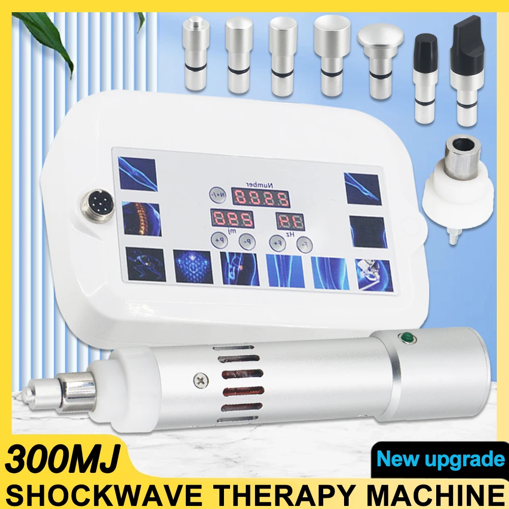 

300MJ Аппарат ударно-волновой терапии для лечения эректильной дисфункции, облегчение боли, новый ударно-волновой массажер для тела, талии, шеи, лечение ЭД, расслабление