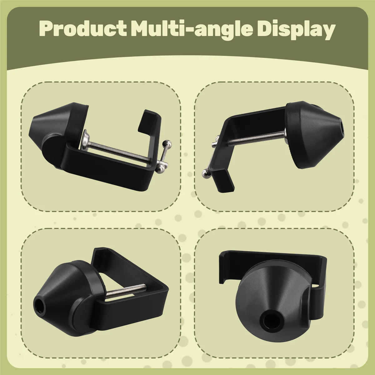 

ABKM сверхмощный металлический настольный монтажный зажим, консольный кронштейн, зажим для микрофонной подвески, ножничный рычаг, подставка, держатель