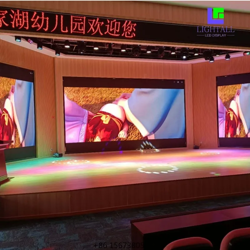 

Full Color P2.5 P2 P3 P4 P6 P10 Indoor Outdoor 2.5 4m X 2m Tv Module Led Wall Cinema Screen Pantalla Led Displays