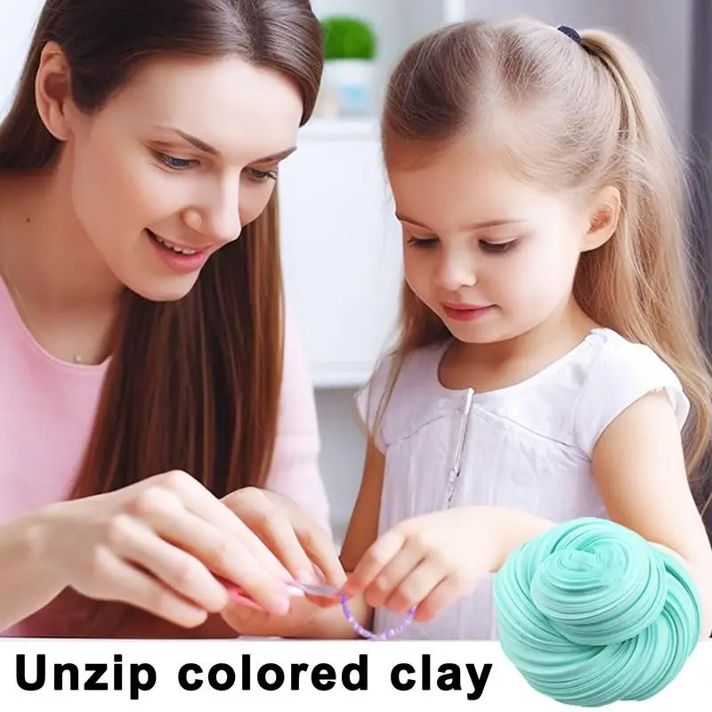 Cute Clay Toy Soft Stretchy Clay Toy 60ml Portable Fine Motor Skills Toy Lightweight Educational Toy For Entertainment Relaxing