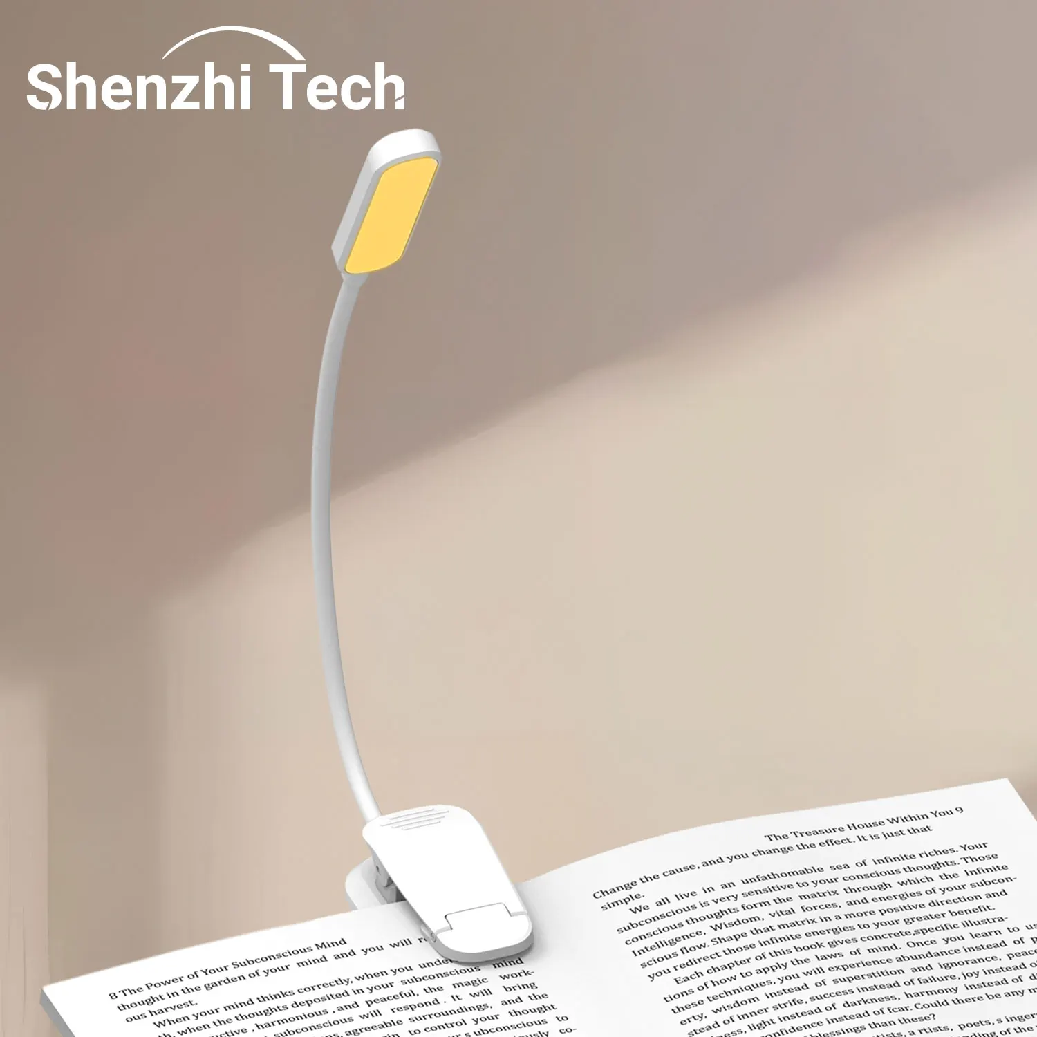 

20 светодиодных книжных светильников с 3 цветовыми температурами, 5 уровнями яркости, таймером и перезаряжаемой USB-C — уход за глазами лампы для чтения для Bedt