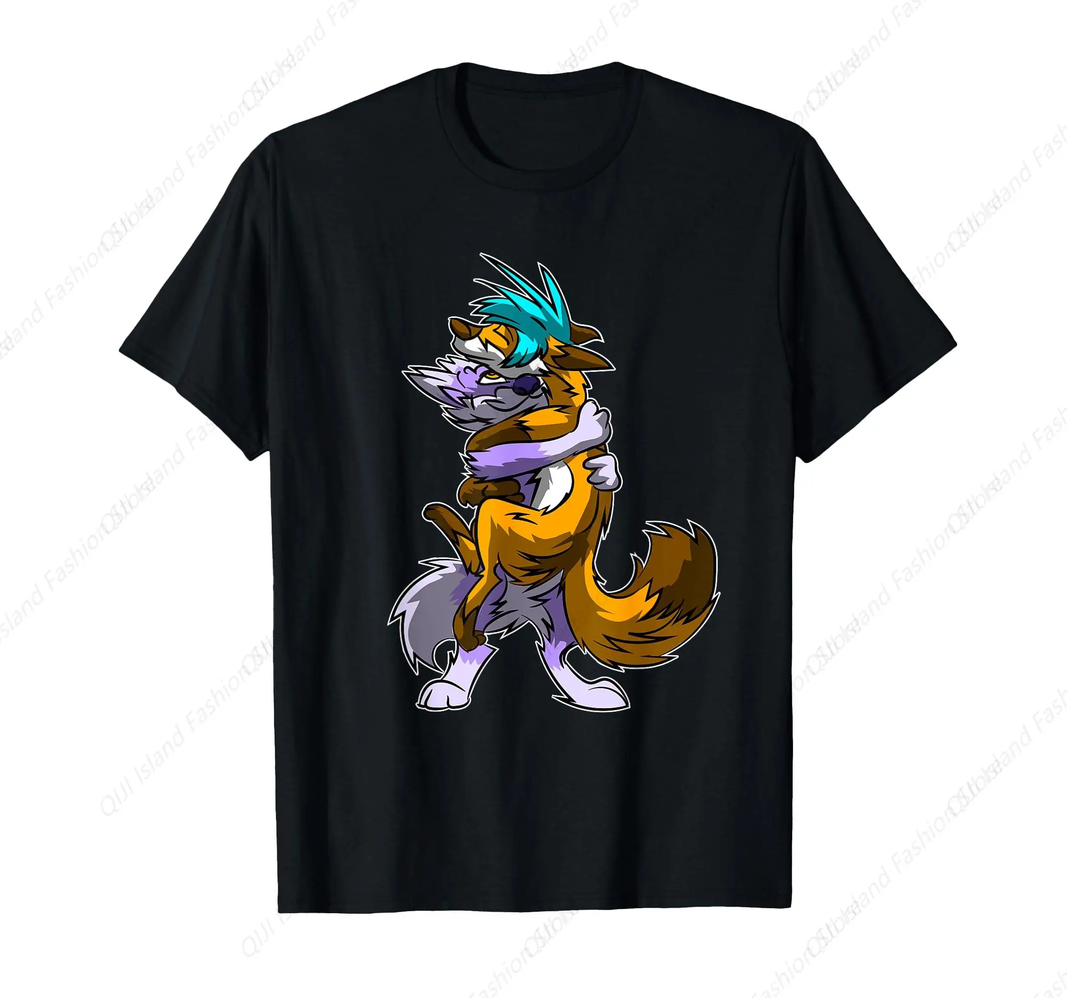 

Fashion and Fun Relationships Wolves Furry T-shirt