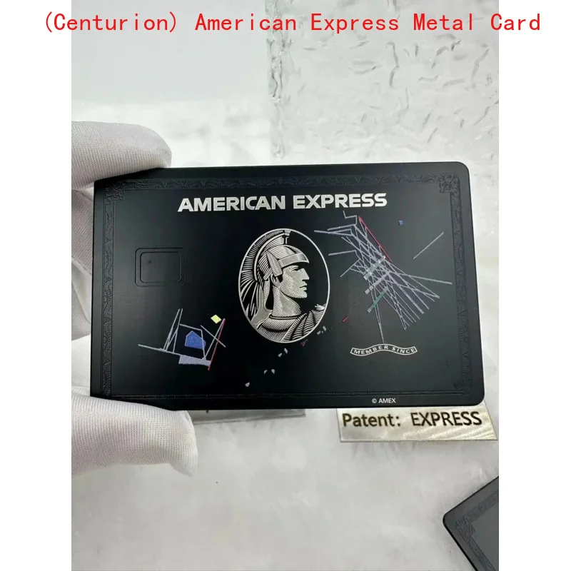 

custom，Custom,Thread clause, metal card, stainless steel, card, replace old card on metal, centurion. Movie props, Ameri