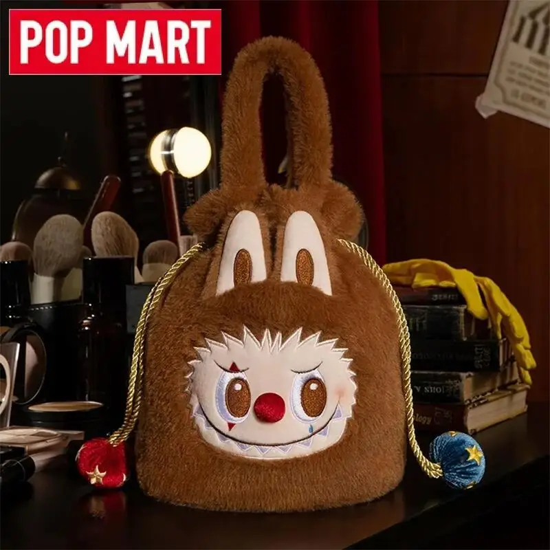 

POP MART Why So Serious Series Подлинная плюшевая сумка Labubu Trick or Treat, слепая коробка, игрушка, милая аниме-фигурка, коллекция подарков на Хэллоуин