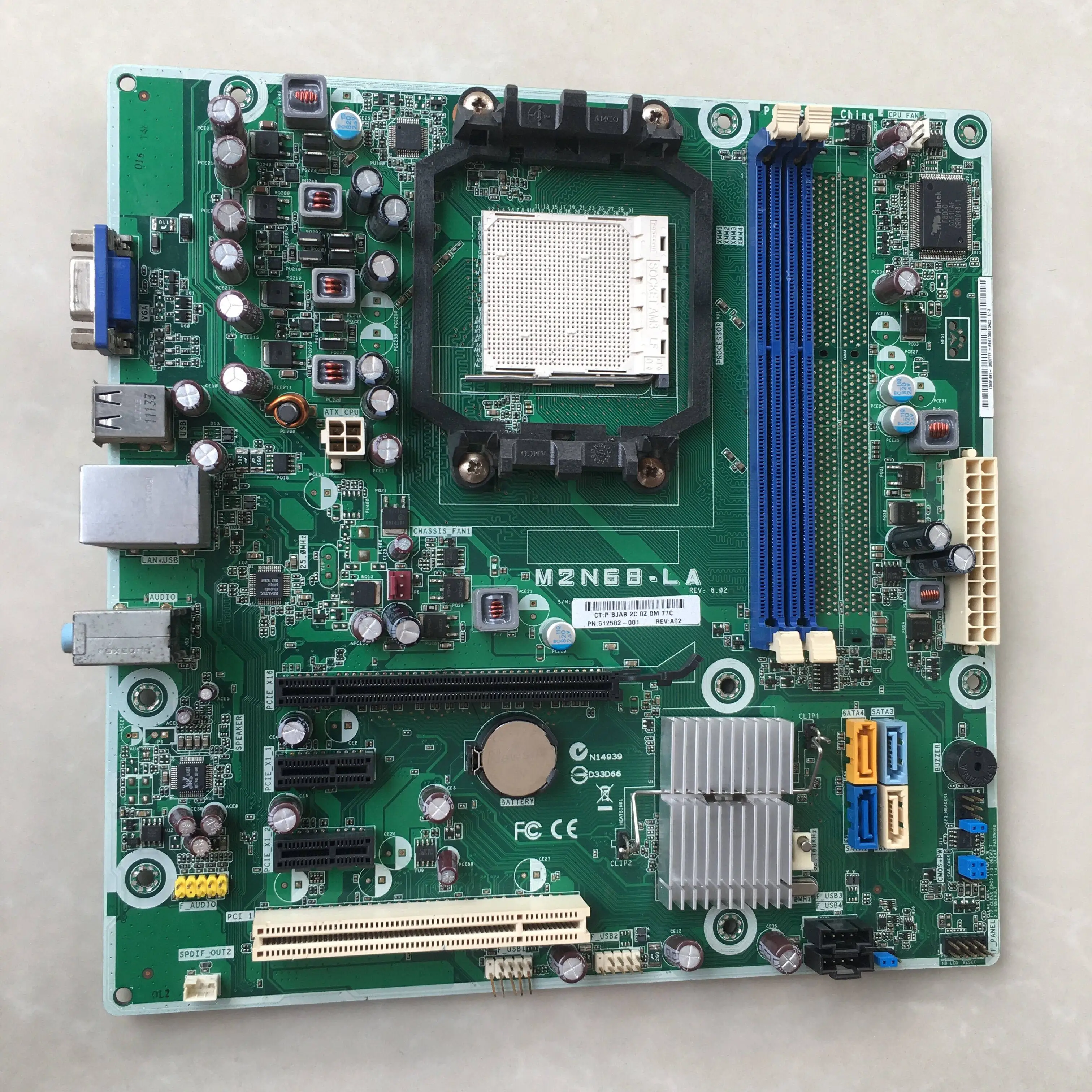 

Original Motherboard for HP M2N68-LA motherboard AM3 DDR3 RAM 612502-001 570876-001