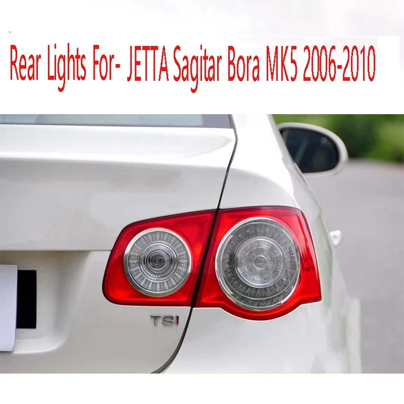 2PCS Car Right Rear Lights Led Rear Bumper Light Tail Lamps for- Jetta Sagitar Bora MK5 2006-2010 Turn Signals