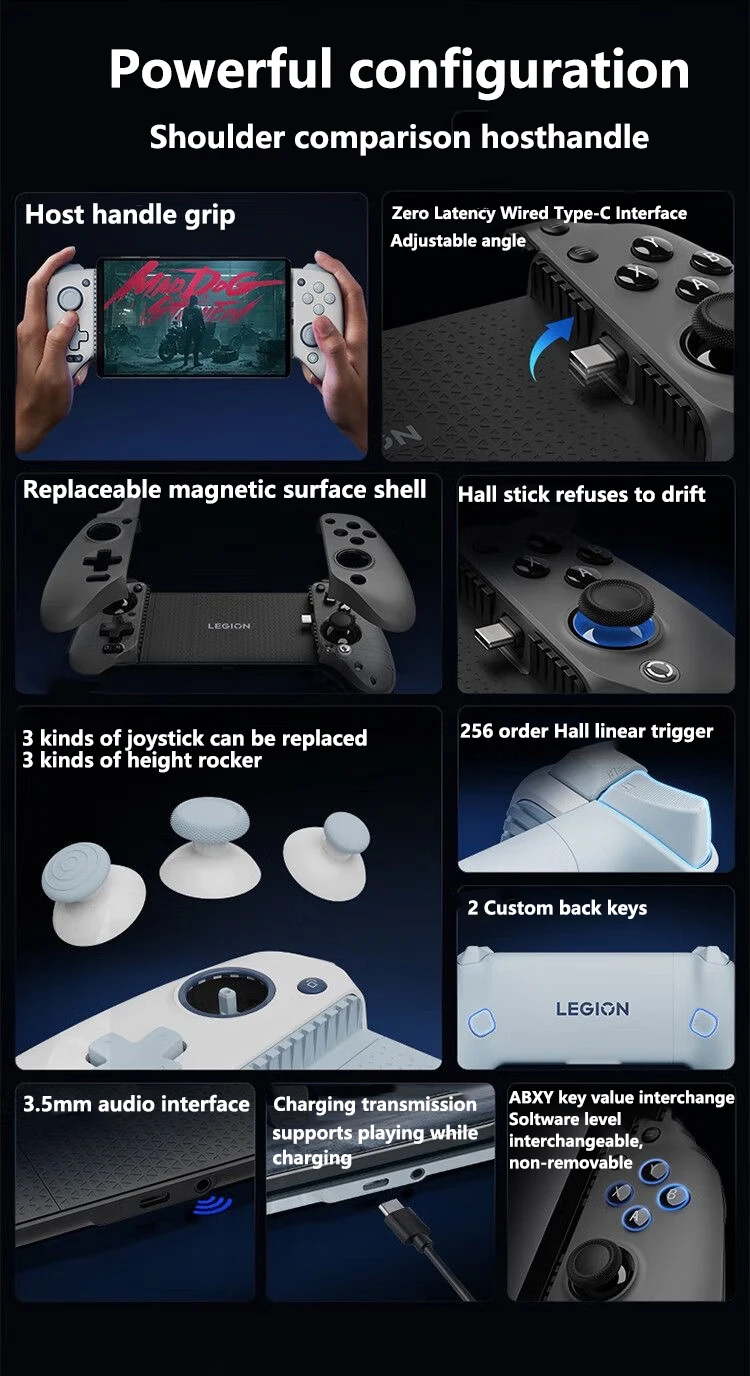 Legion g7 para y700 gamepad controlador portátil para legião y700