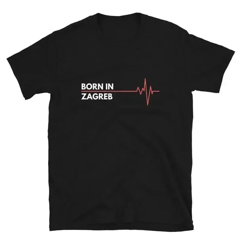 Made In Zagreb Croatia Hrvatska City Of Birth Birthplace TShirt