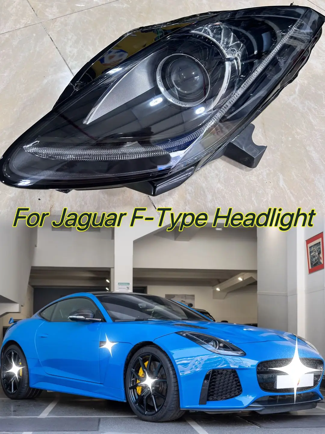 

Suitable for Jaguar F-TYPE headlight assembly 2017-2019