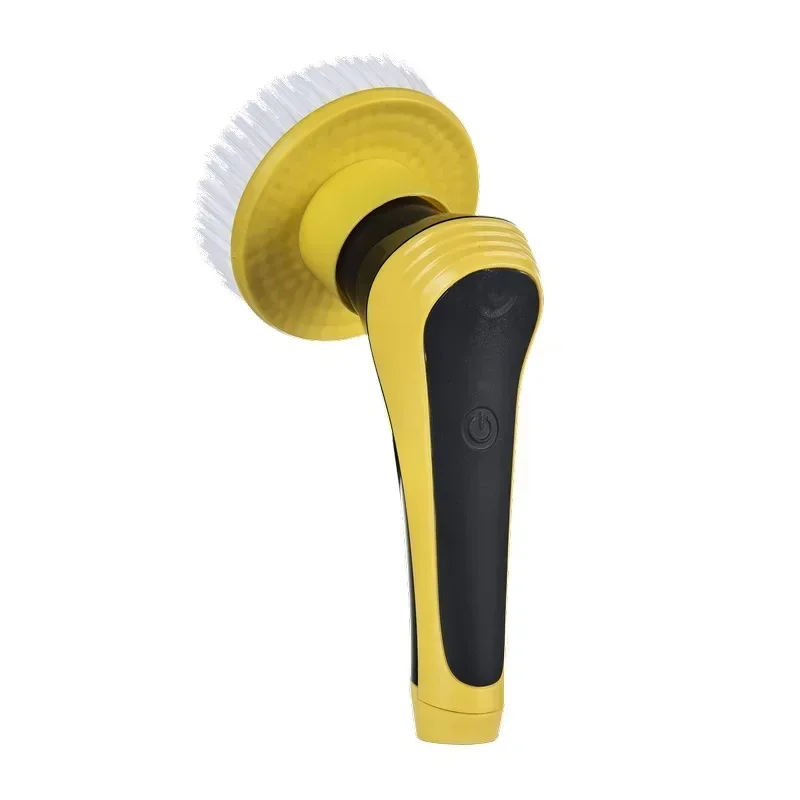 Desktop 220v sem fio escova de limpeza elétrica do agregado familiar banheiro carregamento sem fio escova de limpeza rotativa piso vidro wi