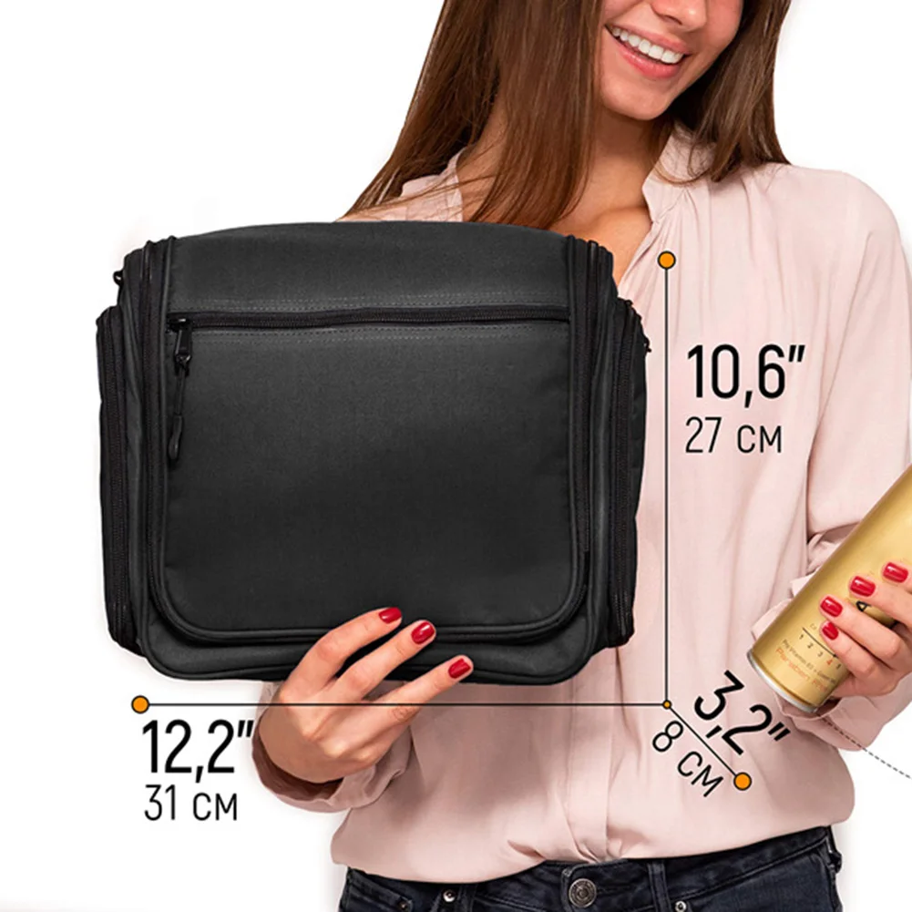 Travel Organizer Bag Hanging Makeup Bag Large Capacity Cosmetic Toiletry Bag Case organizadores