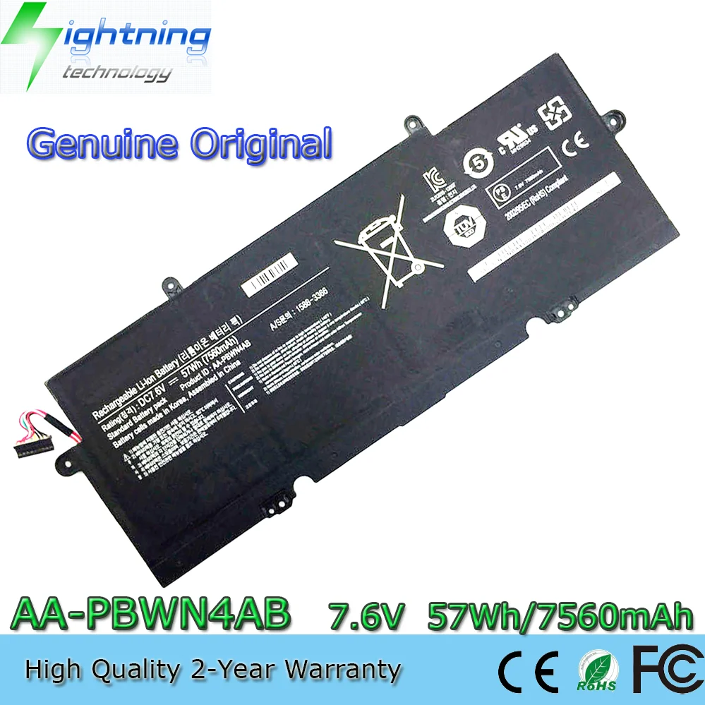 Original AA-PBWN4AB BA43-00360A Laptop Battery For Samsung 730U3E 530U4E 540U4E NP540U4 NP530U4E NP540U4E NP740U3E