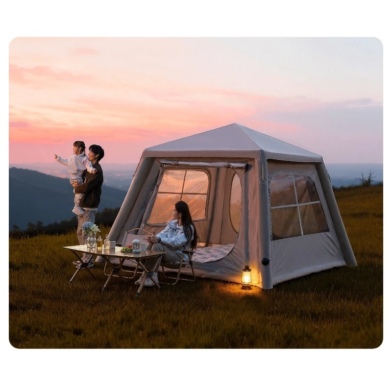 

Automatic inflatable tent outdoor portable folding camping overnight camping thickened rainstorm protection new model