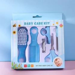 Baby nail clippers set Baby Care Wash 6 six-piece brush set