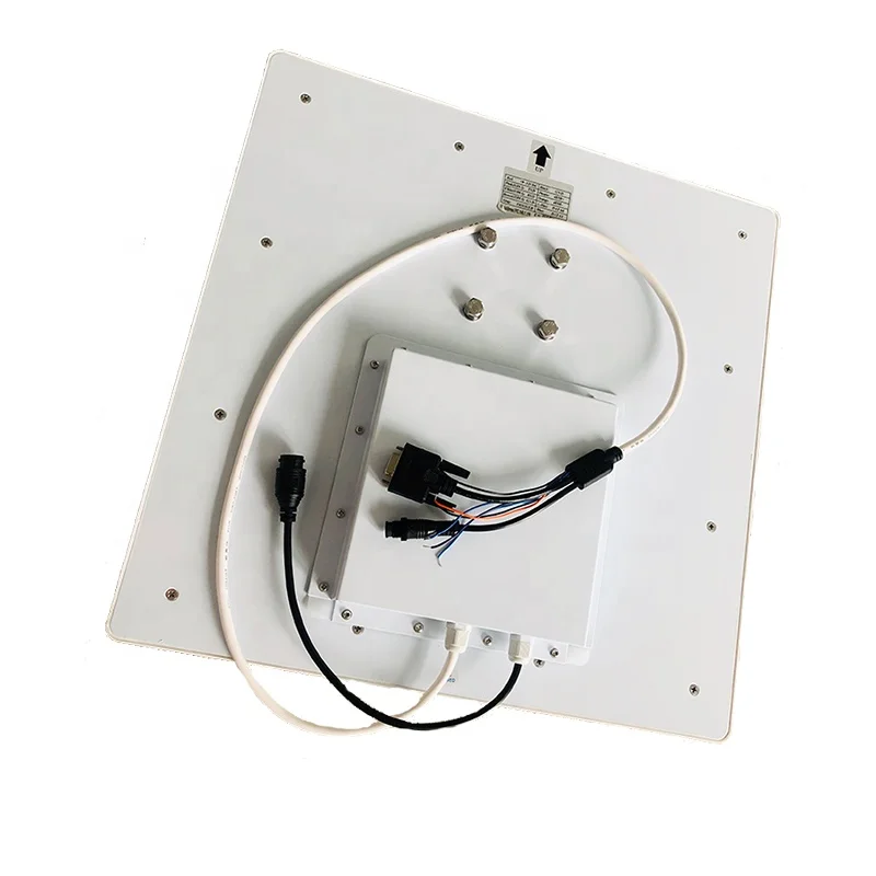 12m UHF Integrated RFID Reader RJ45/RS232/RS485/Wiegand Long Range RFID Card Reader For Access Control