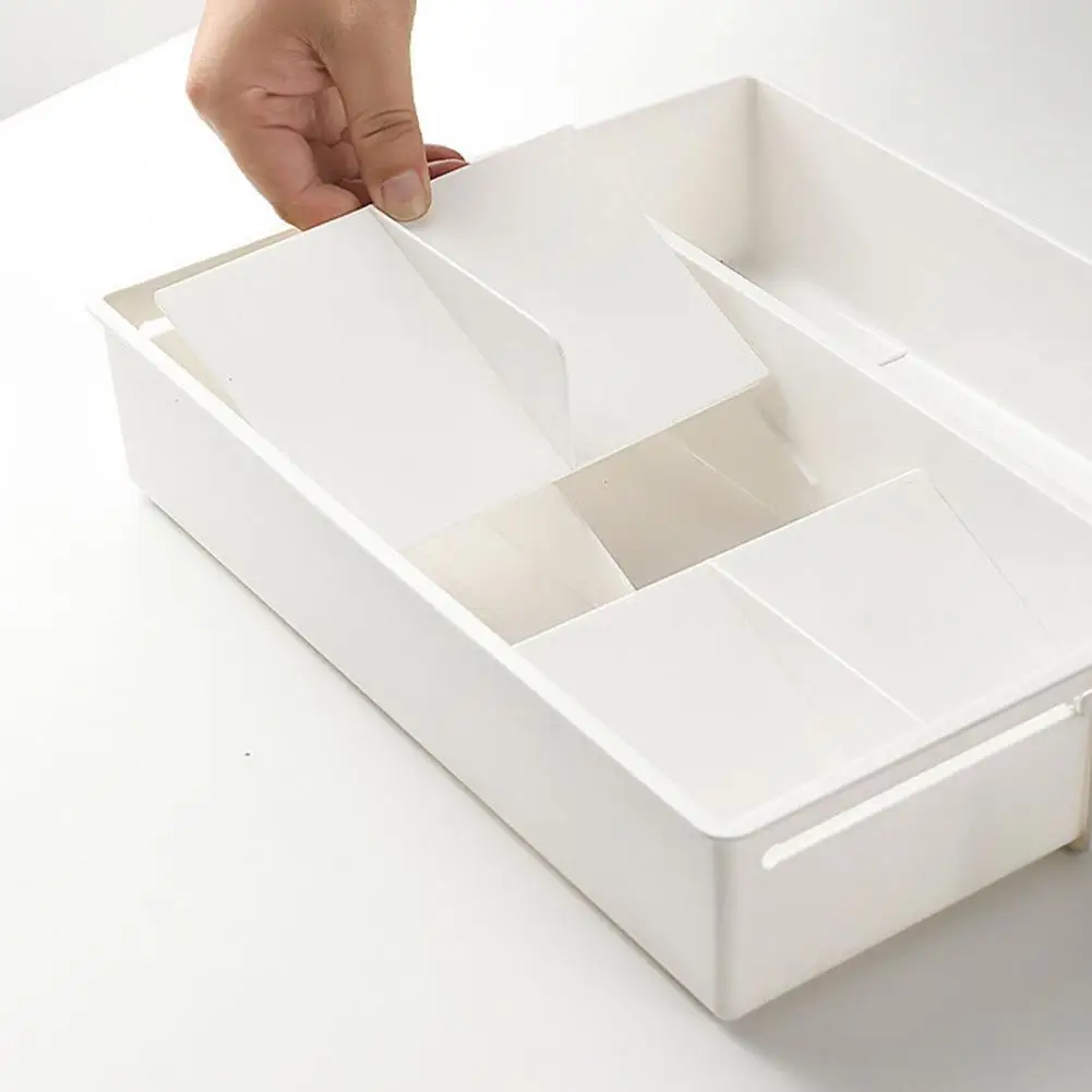 Cutlery Storage Box Adjustable Utensil Caddy Adjustable Expandable Drawer Organizer for Kitchen Utensils Cutlery for Tableware