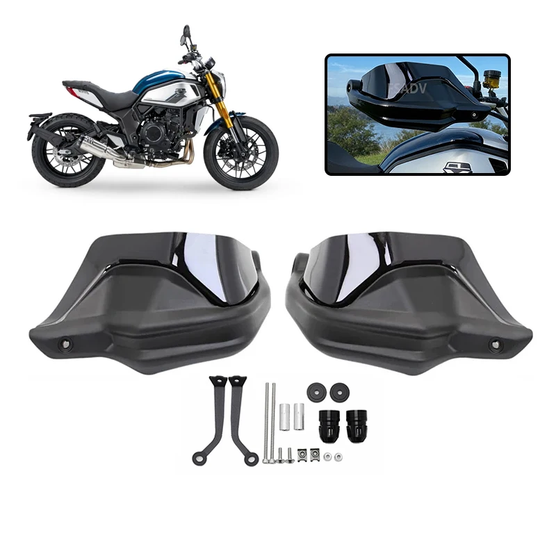 

Carbon Black Handguard Hand shield Protector Windshield For CFMOTO 700 CLX CL-X 700 CLX700 700CLX Motorcycle Accessories