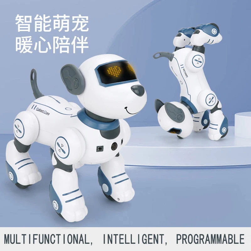 Simulation Touch Sensing Dancing Remote Control Dog Robot Toys for Kids Boys Girls Electric RC Animals Children Puzzle Smart Pet