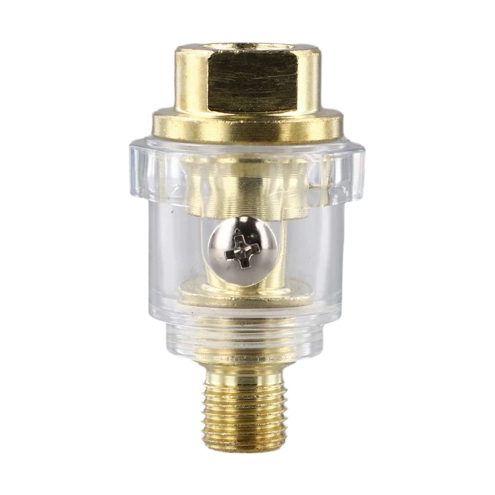 Lubrificador pneumático de linha de ar, rosca de 1/4 polegadas 58*33.5mm, acessórios, concha transparente, rosca de 1/4 polegadas, novo