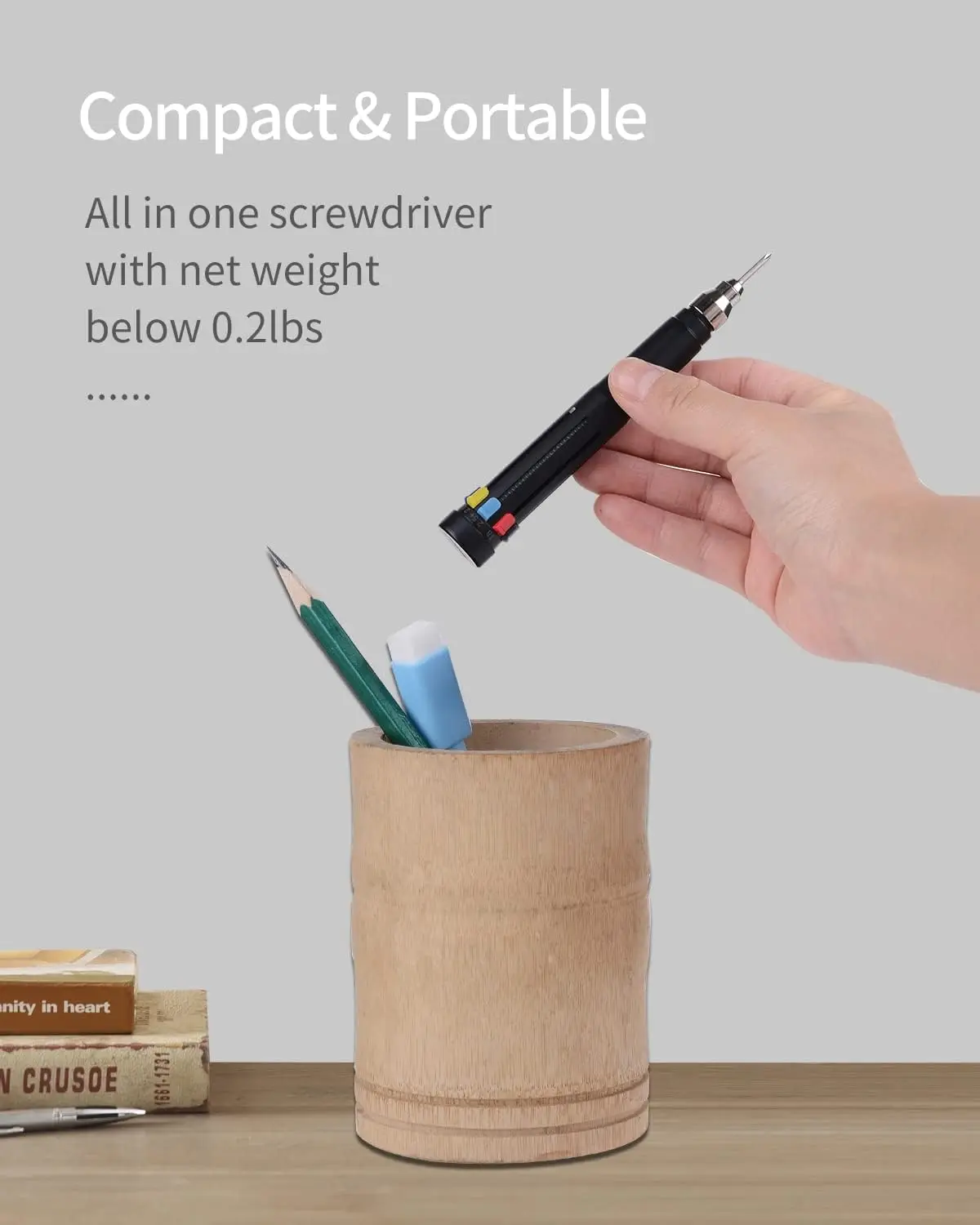 Imagem -05 - Micro Pen Screwdriver Grupo Bits Carregados Automaticamente Pequenas Ferramentas Edc para Óculos de Relógio e Outros Mini Eletrônicos